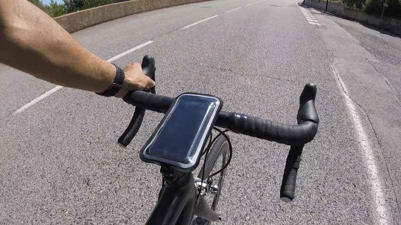 Test du support vélo pour smartphone Shapeheart -  votre