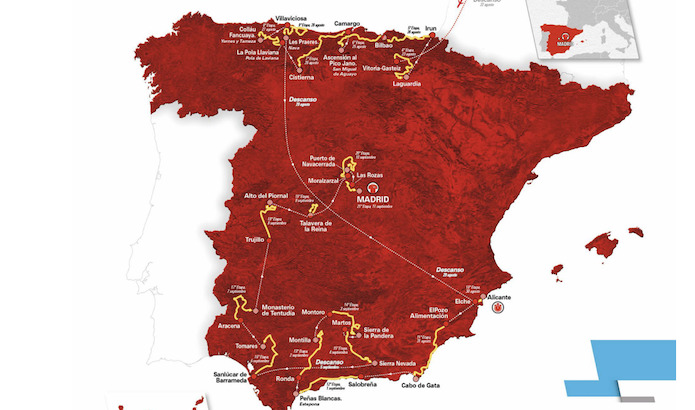 date tour d'espagne 2022